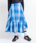 RNA（アールエヌエー）の「G0987 スプリングチェックギャザースカート（スカート）」 - WEAR