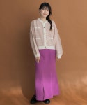 HEYUMM（ヘユム）の「配色ジャガードニットカーディガン（カーディガン/ボレロ）」 - WEAR