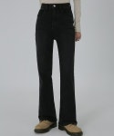 BLACKUP（ブラックアップ）の「[B-DENIM] SLIM BOOTS-CUT 001 - BLACK（デニムパンツ）」 - WEAR