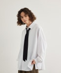 JUNRed（ジュンレッド）の「ボウタイオーバーシャツ（シャツ/ブラウス）」 - WEAR