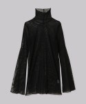 THINGS THAT MATTER（シングス ザット マター）の「・THINGS THAT MATTER HIGH NECK TULLE TOPS（Tシャツ/カットソー）」 - WEAR