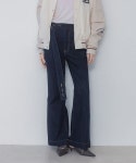 JEANASIS（ジーナシス）の「ベルトツキフレアデニム/313001（デニムパンツ）」 - WEAR
