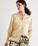 Saturdays NYC（サタデーズ ニューヨークシティ ）の「Lomedico Crinkled Satin LS Shirt（シャツ/ブラウス）」 - WEAR