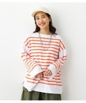 RODEO CROWNS WIDE BOWL（ロデオクラウンズワイドボウル）の「バスクボーダーL/S Tシャツ（Tシャツ/カットソー）」 - WEAR