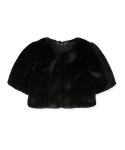 CELFORD（セルフォード）の「ハーフスリーブエコファーショートジャケット（ノーカラージャケット）」 - WEAR