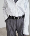 IENA（イエナ）の「MAISON BOINET/メゾンボワネ 30mm LONG BELT ベルト 94800AS（ベルト）」 - WEAR