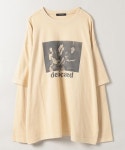 JEANASIS（ジーナシス）の「レイヤードグラフィックプリントロンTEE/323003（Tシャツ/カットソー）」 - WEAR
