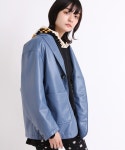 RNA（アールエヌエー）の「J2029 ＰＵレザーテーラードジャケット（テーラードジャケット）」 - WEAR