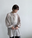 JEANASIS（ジーナシス）の「コットンボイルギャザーシャツLS/895010（シャツ/ブラウス）」 - WEAR