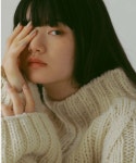 CASA FLINE（カーサフライン）の「ワイドリブハンドニットプルオーバー（ニット/セーター）」 - WEAR