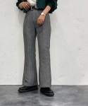 apres jour mignon（アプレジュールミニョン）の「ヘリンボーンフレアパンツ【ZOZOTOWN限定アイテム】（その他パンツ）」 - WEAR