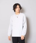 HANES（ヘインズ）の「【HANES/ヘインズ】ＢＥＥＦＹ　Ｌ／Ｓ　ＰＯＣＫ－ＴＥＥ　Ｈ５１９６ 　ビーフィー　ポケット付き　ロンT... 