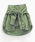 RNA（アールエヌエー）の「G0967 シャツライクラップスカート（スカート）」 - WEAR