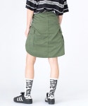RNA（アールエヌエー）の「G0967 シャツライクラップスカート（スカート）」 - WEAR