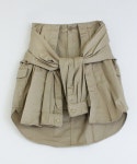 RNA（アールエヌエー）の「G0967 シャツライクラップスカート（スカート）」 - WEAR