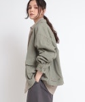 RNA-N（アールエヌエーエヌ）の「J2016 綿麻ルーズオックスジャケット（カバーオール）」 - WEAR