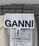 GANNI（ガニー）の「GANNI/ガニー CHECK MIX TOPS / F9048 / チェックシャーリングトップス（キャミソール）」 - WEAR