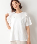 LEPSIM（レプシィム）の「ロゴ*フォトプリントT　893007（Tシャツ/カットソー）」 - WEAR