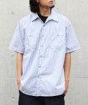 RED KAP（レッドキャップ）の「【RED KAP】4.25ワークシャツ半袖ストライプ RDKP-S0020（シャツ/ブラウス）」 - WEAR