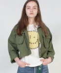 RNA（アールエヌエー）の「J1822 ミリタリーシャツジャケット（ミリタリージャケット）」 - WEAR