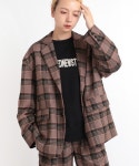 RNA（アールエヌエー）の「J2028 チェックテーラージャケット（テーラードジャケット）」 - WEAR