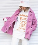 RNA（アールエヌエー）の「J2007 ベルト＆ＺＩＰジャケット（デニムジャケット）」 - WEAR