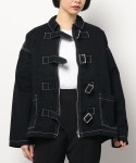 RNA（アールエヌエー）の「J2007 ベルト＆ＺＩＰジャケット（デニムジャケット）」 - WEAR
