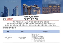 호텔에이치디씨 채용 : [호텔 HDC] 파크 하얏트 서울 인사부 채용 - 인크루트 채용정보 호텔에이치디씨 주식회사,[호텔 HDC] 파크 하얏트 서울... 