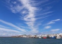 Free Images : sky, body of water, blue, sea, cloud, daytime, ocean, azure, horizon, coast, sound, tourism, calm, mountain... 