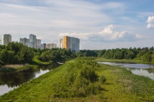 무료 이미지 : 이미지들, 하늘, 구름, 식물, 수자원, 마천루, 건물, 나무, 자연 경관, 물줄기, 호수, 땅의 제비, 초목, 하천의 하천 지형... 