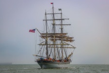 훈련선, 카락, 전쟁의 슬 루프, 유람선, 돛단배, 여객선, 선박 복제품, 포트, 기함, 브리 간틴, 가위, 바람, 영창 6960x4640 - Rob Smith... 