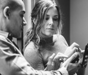 Free Images : smartphone, mobile, man, black and white, technology, male, guy, telephone, communication, holding, facial... 