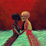 무료 이미지 : hel mort, 헬, 모텔, helmort, 현대 미술, 현대... 예술가, 수채화 물감, 마젠타, 패션 디자인, 가상의 인물, 행복... 