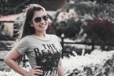 무료 이미지 : 겨울, 사람들, 소녀, 화이트, 초상화, 모델, 봄, 유행, 검은, 레이디, 시즌, 드레스, 시원한, 안경, 아름다움, 사진 촬영... 