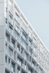 분양 아파트, 비스듬히, 주거 지역, 블 리싱 겐, 야만적 인 건축... 분양 아파트, 비스듬히, 주거 지역, 블 리싱 겐, 야만적 인 건축... 
