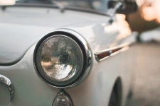 Free Images : wheel, headlight, sports car, motor vehicle, vintage car, hood, chrome, mini, bonnet, antique car, city car, land... 