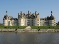 Free Images : sky, building, chateau, palace, france, facade, medieval architecture, estate, chambord, moat, manor house, royal... 