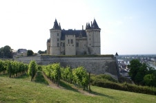 Free Images : building, chateau, monastery, abbey, estate, loire, moat, tours, stately home, historic site, water castle, saumur...