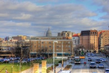 Free Images : city, cityscape, downtown, plaza, usa, america, landmark, waterway, public space, hdr, town square, estate, madison... 