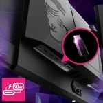 MSI MPG 271QRX QD-OLED 27 16:9, QD-OLED Gaming Monitor, 360Hz 0.03ms, 2560 x 1440 (WQHD), Height Adjustable Arm, RGB, AI ENGINE... 