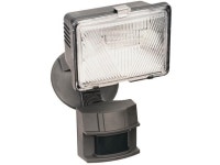Heathco 1 Bulb 250 Watt Bronze Halogen Motion Flood Light - Newegg.com