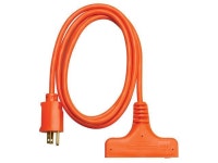 Coleman Cable 04004 6 14/3 Orange 3-Way Power Block Tri-Source® Multi-Outlet Extension Cord - Newegg.ca Coleman Cable 04004 6... 