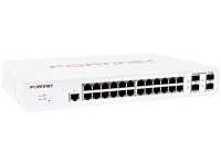Fortinet FS-124E L2 Switch - 24 X Ge Rj45 Ports, 4 X Ge Sfp Slots, Fanless, Fortigate Switch Cont - Newegg.com