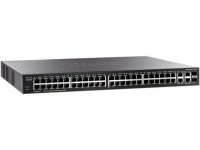 Cisco Small Business SG300-52P - Switch - L3 - Managed - 50 x 10/100/1000 (PoE+) + 2 x combo Gigabit SFP - desktop, rack... 