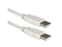 QVS CC2208-06 6 ft. USB 2.0 High-Speed Type A Male to Male Beige Cable - Newegg.ca