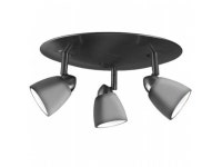 Mesh Brushed Steel & Black - Newegg.ca Cal Lighting SL-954-3R-BKMBS Track Lighting, Mesh Brushed Steel &#38; Black - Newegg.ca