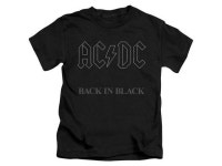 Trevco ACDC102-KT-1 ACDC Back in Black-S by S Juvenile Short Sleeve Shirt, Black - Small 4 - Newegg.com