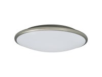 AMAX Lighting LED-M002LNKL-W 17 x 3.5 in. LED Ceiling Fixture Saucer - Nickel - Newegg.ca