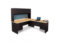 Marvel Group PRNT6-BK-F8568-OKPU 72 W x 78 D in. Desk with... com Marvel Group PRNT6-BK-F8568-OKPU 72 W x 78 D in. Desk with... 