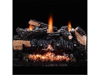 Hargrove Manufacturing  24 Inch  Cumberland Char Log Set  NG  Variable Flame - Newegg.com